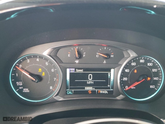 2018 Chevrolet Traverse Premier with VIN 1GNERKKW2JJ251145, listed as a Copart auction lot 83832984 with 68,666 mi miles and Salvage Title. Bid and sale history available at carsss.com. Image 9.