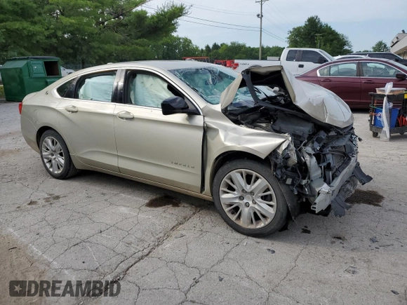 2015 Chevrolet Impala LS с VIN 2G11X5SL2F9277969, выставлен на аукционе Copart как лот 59037794 с пробегом Не указан миль и Списание • Salvage title. История ставок и продаж доступна на DreamBid. Изображение 4.