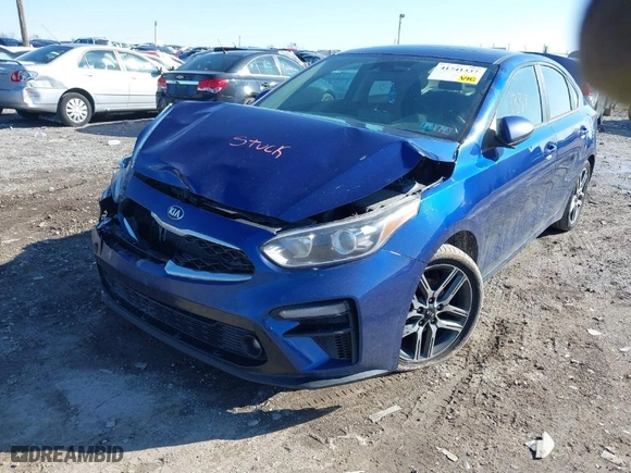 2019 Kia Forte S with VIN 3KPF34AD1KE021427, listed as a IAAI auction lot 41741337 with 285,620 mi miles. Bid and sale history available at carsss.com. Image 6.