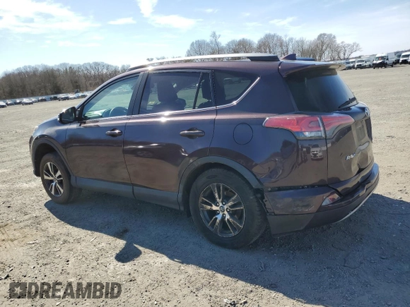 2018 Toyota RAV4 XLE with VIN 2T3RFREVXJW851654, listed as a Copart auction lot 48961055 with 166,664 mi miles and Salvage Title. Bid and sale history available at DreamBid. Image 2.