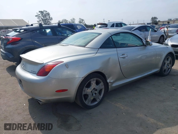 2002 Lexus SC 430 z VIN JTHFN48Y520017410, wystawiony jako IAAI lot #42408170 z przebiegiem 149 875 mil mil oraz . Historia ofert i sprzedaży dostępna na DreamBid. Obrazek 4.