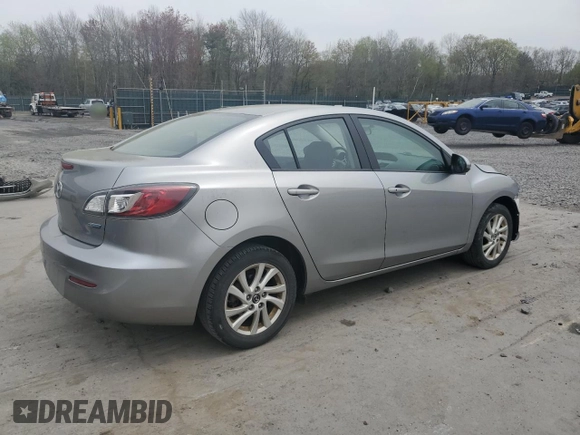 2013 Mazda 3 i Touring with VIN JM1BL1VP3D1826157, listed as a Copart auction lot 54375695 with 107,871 mi miles and Salvage Title. Bid and sale history available at DreamBid. Image 3.