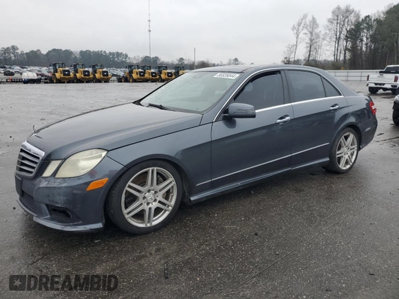 2010 Mercedes-Benz E 550 Luxury with VIN WDDHF7CB9AA030137, listed as a Copart auction lot 86839044 with 223,094 mi miles and Salvage Title. Bid and sale history available at DreamBid. Image 1.