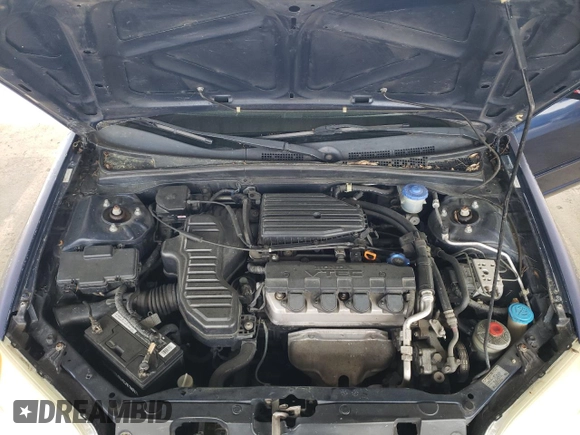 2001 Honda Civic EX with VIN 2HGES26721H552226, listed as a Copart auction lot 49533075 with 175,655 mi miles and Clean Title. Bid and sale history available at carsss.com. Image 11.