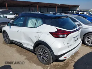 2023 Nissan Kicks SR with VIN 3N1CP5DV7PL541915, listed as a IAAI auction lot 41891404 with 12,264 mi miles. Bid and sale history available at carsss.com. Image 3.