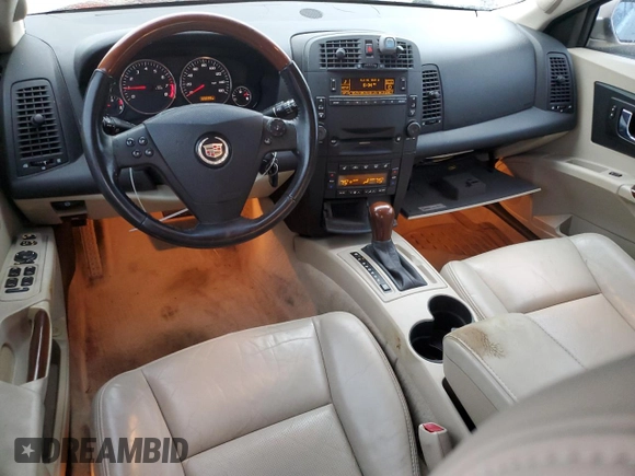 2005 Cadillac CTS with VIN 1G6DP567850223833, listed as a Copart auction lot 74968084 with 122,299 mi miles and Salvage Title. Bid and sale history available at carsss.com. Image 8.