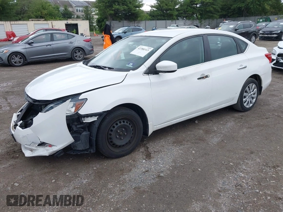 2017 Nissan Sentra S z VIN 3N1AB7AP7HY409457, wystawiony jako IAAI lot #42388313 z przebiegiem 126 553 mil mil oraz . Historia ofert i sprzedaży dostępna na DreamBid. Obrazek 2.