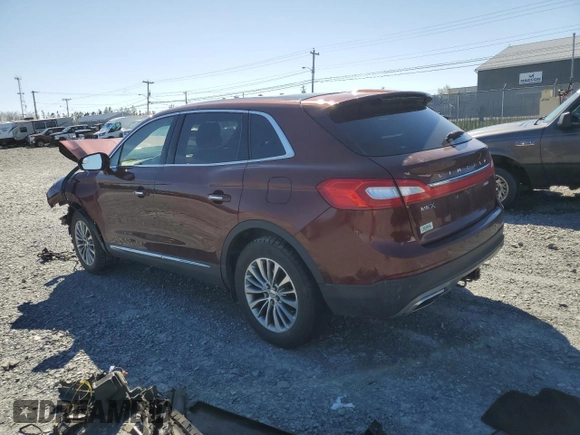 2016 Lincoln MKX Select z VIN 2LMTJ8KRXGBL72880, wystawiony jako Copart lot #56479595 z przebiegiem 187 629 mil mil oraz Nie do naprawy • Non repairable. Historia ofert i sprzedaży dostępna na DreamBid. Obrazek 2.