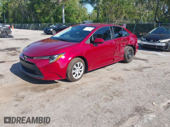 2024 Toyota Corolla LE с VIN 5YFB4MDE1RP138322, выставлен на аукционе IAAI как лот 42269358 с пробегом 6 127 миль миль и . История ставок и продаж доступна на DreamBid. Изображение 2.