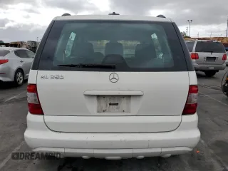 2004 Mercedes-Benz M-Class 3.5L with VIN 4JGAB57E74A501184, listed as a Copart auction lot 77801184 with 0 mi miles and Salvage Title. Bid and sale history available at carsss.com. Image 6.