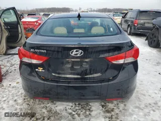 2013 Hyundai Elantra GLS PZEV with VIN 5NPDH4AE9DH219687, listed as a Copart auction lot 84676304 with 90,810 mi miles and Clean Title. Bid and sale history available at carsss.com. Image 6.