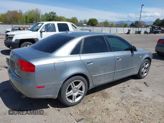 2006 Audi A4 2.0T with VIN WAUDF78E06A256549, listed as a IAAI auction lot 42072431 with 188,805 mi miles. Bid and sale history available at carsss.com. Image 4.