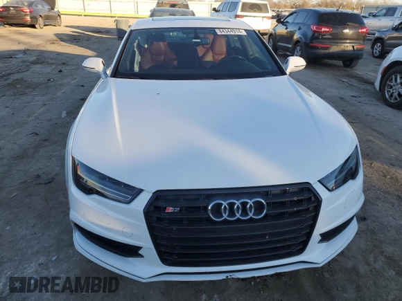 2017 Audi S7 Premium Plus z VIN WAUWFAFC5HN055118, wystawiony jako Copart lot #84344914 z przebiegiem 60 750 mil mil oraz Szkody całkowita. Historia ofert i sprzedaży dostępna na DreamBid. Obrazek 5.