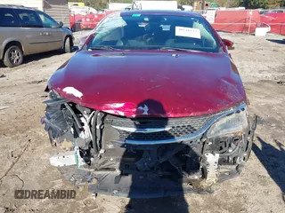 2015 Chrysler 200 Limited with VIN 1C3CCCAB1FN557537, listed as a IAAI auction lot 40841537 with 100,392 mi miles and . Bid and sale history available at carsss.com. Image 6.