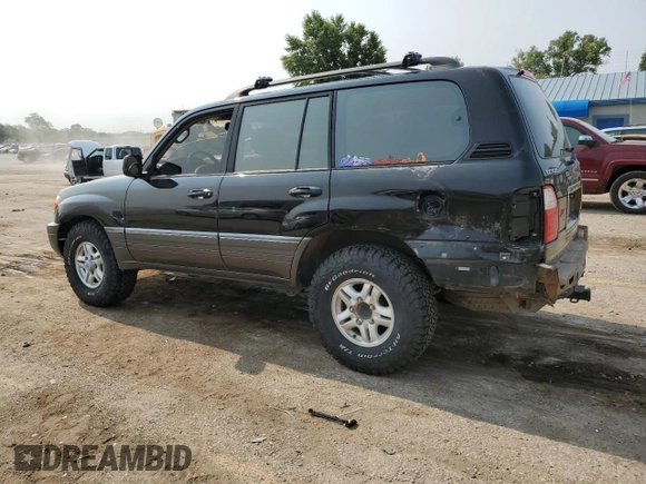 1998 Lexus LX 470 z VIN JT6HT00W0W0022045, wystawiony jako Copart lot #64022034 z przebiegiem 207 846 mil mil oraz Szkoda całkowita • Salvage title. Historia ofert i sprzedaży dostępna na DreamBid. Obrazek 2.