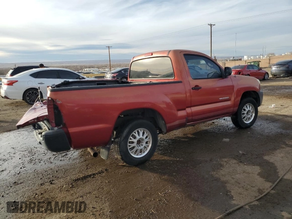 2006 Toyota Tacoma with VIN 5TENX22N96Z316494, listed as a Copart auction lot 46276095 with 160,060 mi miles and Salvage Title. Bid and sale history available at carsss.com. Image 3.