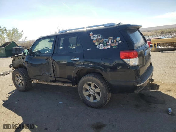 2012 Toyota 4Runner SR5 with VIN JTEBU5JR6C5079832, listed as a Copart auction lot 49485745 with 340,840 mi miles and Salvage Title. Bid and sale history available at carsss.com. Image 2.