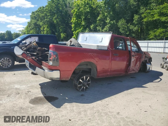 2010 Dodge Ram 2500 SLT with VIN 3D7UT2CL0AG153006, listed as a Copart auction lot 60902164 with 0 mi miles and Salvage Title. Bid and sale history available at carsss.com. Image 3.