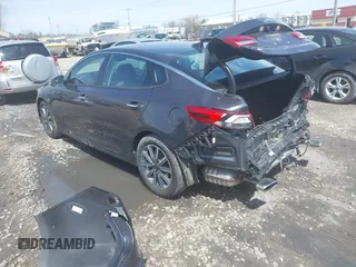 2019 Kia Optima EX with VIN 5XXGU4L19KG307229, listed as a IAAI auction lot 42159106 with 42,412 mi miles. Bid and sale history available at carsss.com. Image 3.