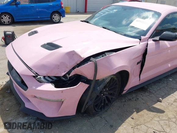 2020 Ford Mustang GT z VIN 1FA6P8CF5L5167150, wystawiony jako IAAI lot #42532222 z przebiegiem 72 292 mil mil oraz . Historia ofert i sprzedaży dostępna na DreamBid. Obrazek 6.
