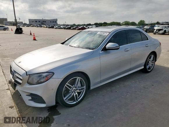 2017 Mercedes-Benz E 300 Luxury with VIN WDDZF4KB5HA255220, listed as a Copart auction lot 55328075 with 164,029 mi miles and Clean Title. Bid and sale history available at DreamBid. Image 1.