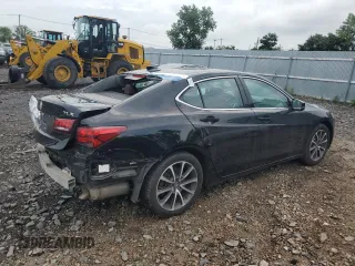 2015 Acura TLX Technology with VIN 19UUB2F50FA008629, listed as a Copart auction lot 63496325 with 86,147 mi miles and Clean title. Bid and sale history available at DreamBid. Image 3.