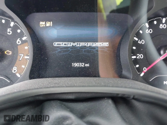 2024 Jeep Compass Limited with VIN 3C4NJDCN9RT151212, listed as a IAAI auction lot 42424870 with 19,032 mi miles and . Bid and sale history available at DreamBid. Image 15.