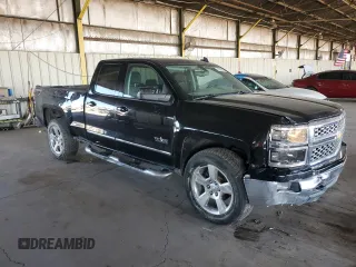 2015 Chevrolet Silverado 1500 LT with VIN 1GCVKREC5FZ426830, listed as a Copart auction lot 55342855 with 155,193 mi miles and Salvage Title. Bid and sale history available at carsss.com. Image 4.