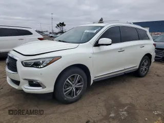 2020 Infiniti QX60 Signature Edition with VIN 5N1DL0MM7LC503108, listed as a Copart auction lot 47769995 with 133,242 mi miles and Salvage title. Bid and sale history available at DreamBid. Image 1.