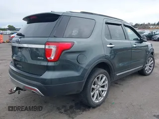 2016 Ford Explorer Limited with VIN 1FM5K8F8XGGA36450, listed as a IAAI auction lot 41827163 with Not Provided miles. Bid and sale history available at carsss.com. Image 4.
