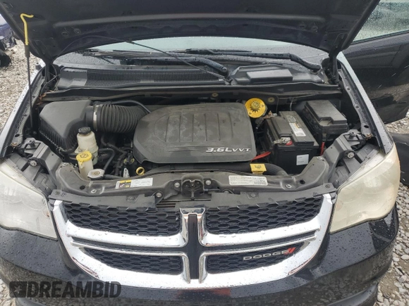 2017 Dodge Grand Caravan SE with VIN 2C4RDGBG1HR650715, listed as a Copart auction lot 51094605 with 110,177 mi miles and Salvage Title. Bid and sale history available at DreamBid. Image 12.