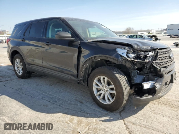 2021 Ford Explorer with VIN 1FMSK8BH0MGA06166, listed as a Copart auction lot 49214865 with 62,655 mi miles and Salvage Title. Bid and sale history available at carsss.com. Image 4.