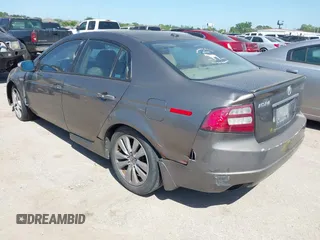 2008 Acura TL with VIN 19UUA66288A036973, listed as a IAAI auction lot 42000664 with 250,990 mi miles. Bid and sale history available at carsss.com. Image 3.