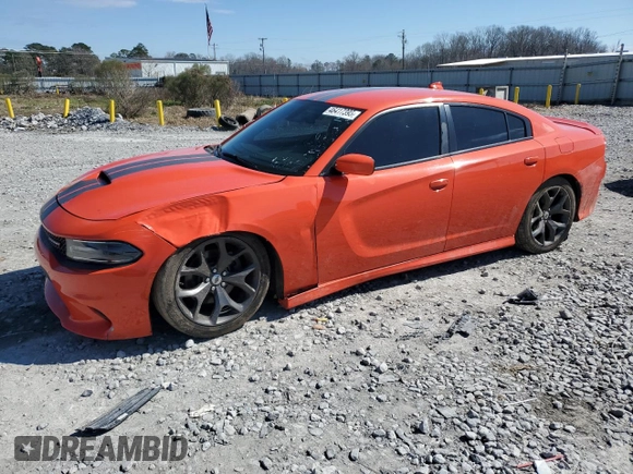 2018 Dodge Charger SXT Plus with VIN 2C3CDXHG9JH325579, listed as a Copart auction lot 46417395 with 101,430 mi miles and Salvage Title. Bid and sale history available at carsss.com. Image 1.