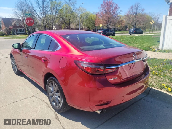 2021 Mazda 6 Sport with VIN JM1GL1UM1M1613723, listed as a Copart auction lot 54359895 with 108,698 mi miles and Clean Title. Bid and sale history available at carsss.com. Image 3.