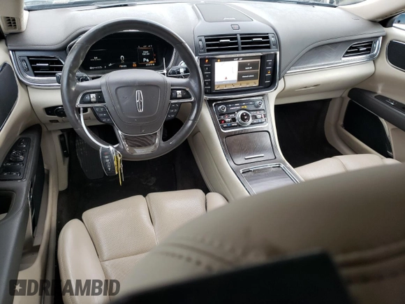 2018 Lincoln Continental Select with VIN 1LN6L9SK2J5605982, listed as a Copart auction lot 47934135 with 42,127 mi miles and Salvage Title. Bid and sale history available at carsss.com. Image 8.