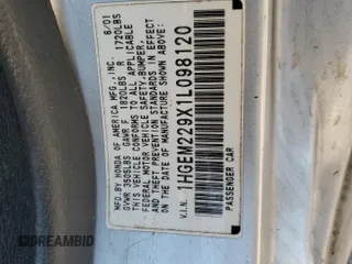 2001 Honda Civic EX with VIN 1HGEM229X1L098120, listed as a Copart auction lot 50434285 with 0 mi miles and Salvage Title. Bid and sale history available at carsss.com. Image 13.