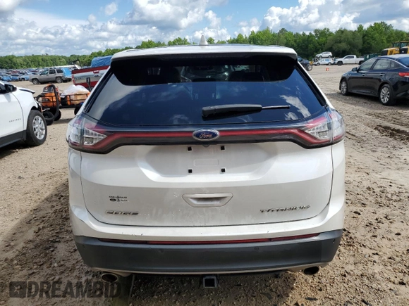 2015 Ford Edge Titanium z VIN 2FMPK3K85FBC05782, wystawiony jako Copart lot #56356595 z przebiegiem 165 202 mil mil oraz Szkoda całkowita • Salvage title. Historia ofert i sprzedaży dostępna na DreamBid. Obrazek 6.
