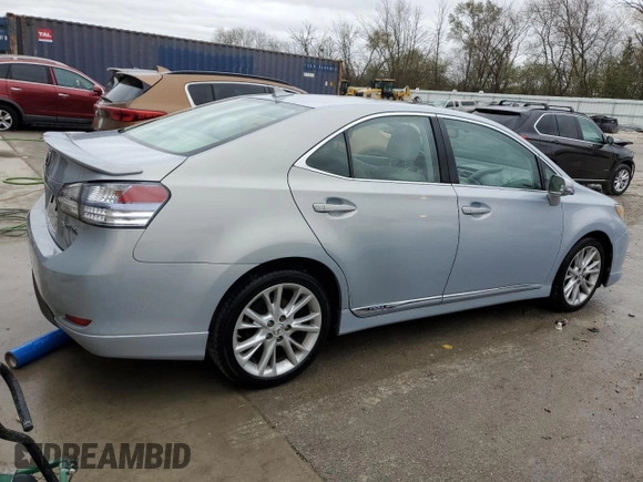 2010 Lexus HS 250h with VIN JTHBB1BA9A2025966, listed as a Copart auction lot 78516984 with 166,282 mi miles and Clean Title. Bid and sale history available at DreamBid. Image 3.
