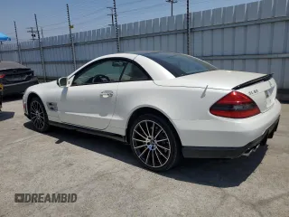 2009 Mercedes-Benz SL 55/63 AMG with VIN WDBSK70F09F156421, listed as a Copart auction lot 62588675 with 34,846 mi miles and Clean title. Bid and sale history available at DreamBid. Image 2.