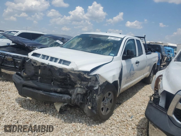2021 Toyota Tundra 2WD SR with VIN 5TFTY5F1XMX011555, listed as a Copart auction lot 65713644 with 110,914 mi miles and Salvage Title. Bid and sale history available at carsss.com. Image 1.