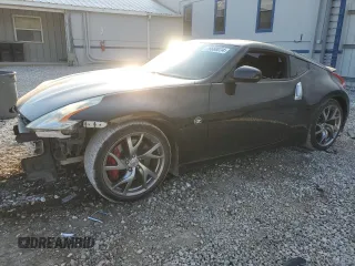 2015 Nissan 370Z with VIN JN1AZ4EH1FM444427, listed as a Copart auction lot 75688034 with 60,202 mi miles and Clean Title. Bid and sale history available at carsss.com. Image 1.