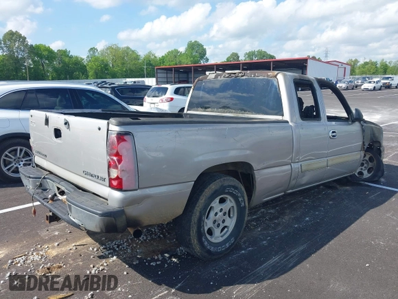 2004 Chevrolet Silverado 1500 LS with VIN 2GCEC19VX41134249, listed as a IAAI auction lot 42161250 with Not Provided miles and . Bid and sale history available at DreamBid. Image 4.