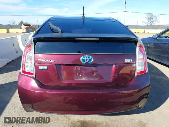 2013 Toyota Prius One with VIN JTDKN3DU7D5616179, listed as a IAAI auction lot 41640997 with 130,411 mi miles. Bid and sale history available at carsss.com. Image 16.