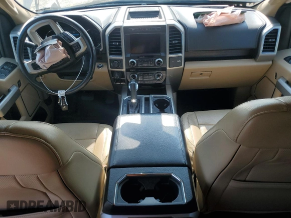 2017 Ford F-150 XL with VIN 1FTEW1EG7HKC72691, listed as a Copart auction lot 59141325 with 157,985 mi miles and Salvage title. Bid and sale history available at DreamBid. Image 8.
