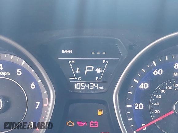 2015 Hyundai Elantra SE with VIN 5NPDH4AE2FH646616, listed as a IAAI auction lot 42101176 with 105,434 mi miles and . Bid and sale history available at DreamBid. Image 16.