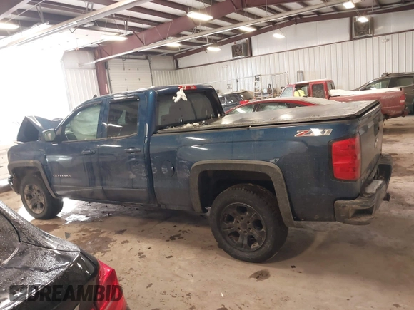 2016 Chevrolet Silverado 1500 LT with VIN 1GCVKREC5GZ296369, listed as a IAAI auction lot 41262302 with 122,859 mi miles. Bid and sale history available at carsss.com. Image 14.