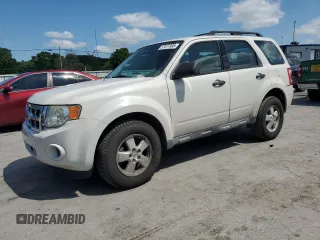 2009 Ford Escape XLS with VIN 1FMCU02759KD07091, listed as a Copart auction lot 57077995 with 185,860 mi miles and Salvage title. Bid and sale history available at DreamBid. Image 1.