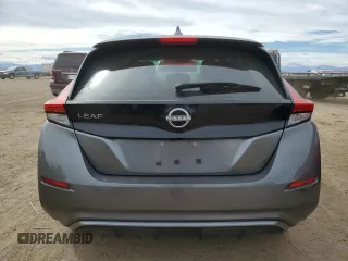 2023 Nissan LEAF S with VIN 1N4AZ1BV2PC554003, listed as a Copart auction lot 50589395 with 25,261 mi miles and Salvage Title. Bid and sale history available at DreamBid. Image 6.