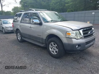 2007 Ford Expedition XLT with VIN 1FMFU16547LA43252, listed as a IAAI auction lot 42706870 with 131,726 mi miles and . Bid and sale history available at DreamBid. Image 1.